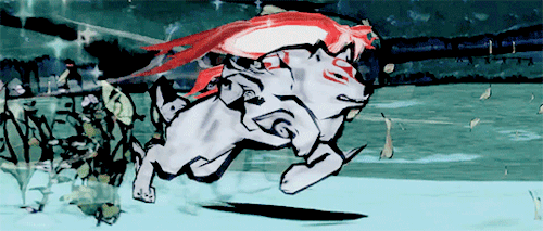 Amaterasu (Okami) GIF Animations